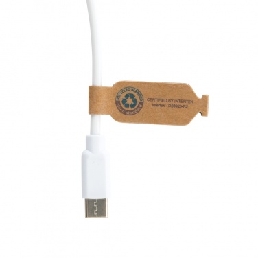 Logotrade werbemittel das Foto: Ontario 6-in-1 Kabel aus RCS recyceltem Kunststoff